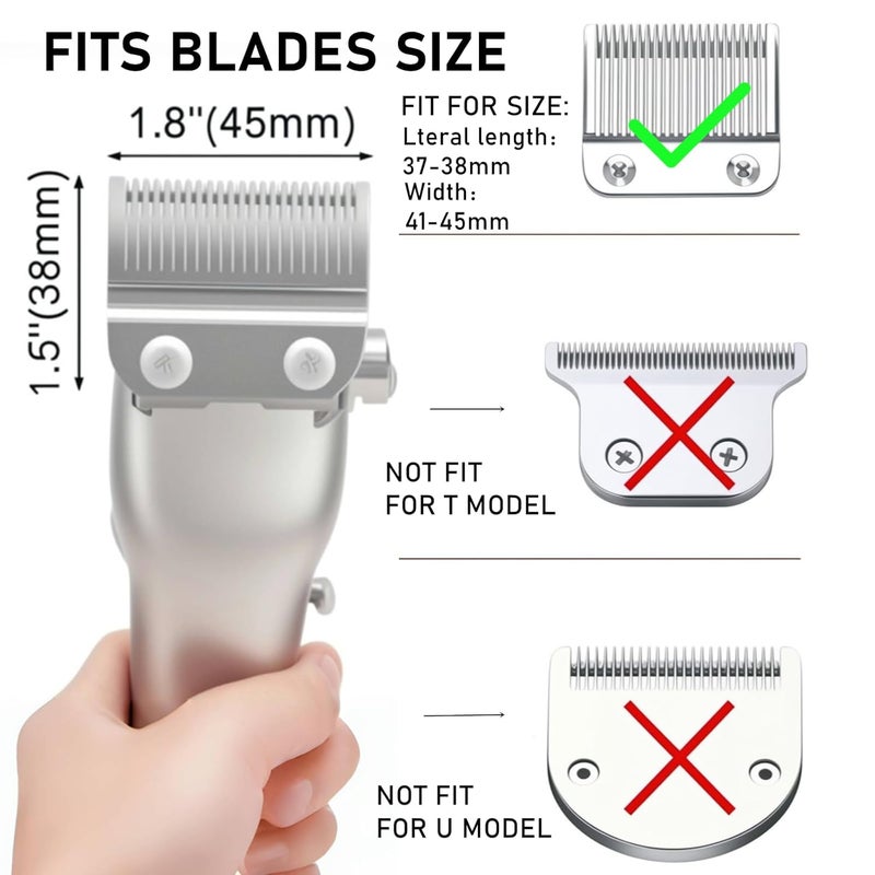Pdtwq Compatible with Wahl Clipper Guards Set,10Pack Professional Hair Clipper Guards Fits for Most Wahl Clippers,Multi Color Coded Clippers Guide Comb,Cutting Length From 1/16'' to 1''. - Image 3